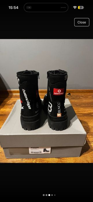 balenciaga strike boots