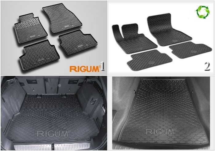 Гумени стелки или багажник BMW 5 G30 G31 от 2017 до 2023 г.