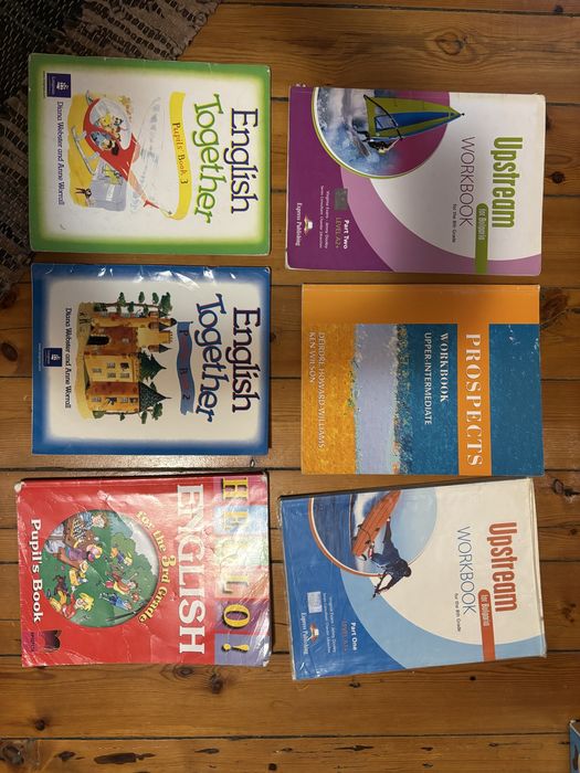 Стари учебници и учебни помагала по английски и немски език