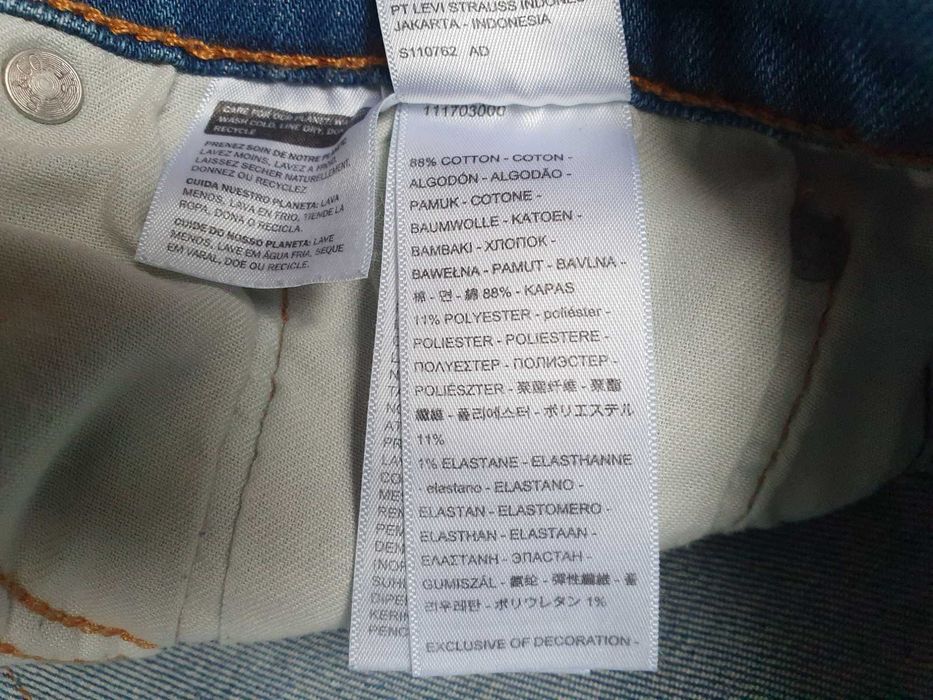 Blugi LEVI'S 511 Slim Adv. Stretch - Marime W32 L30 (Talie 85-92 cm)