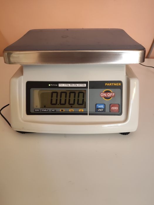 Vând cântar PARTNER 3/6kg + metrologie