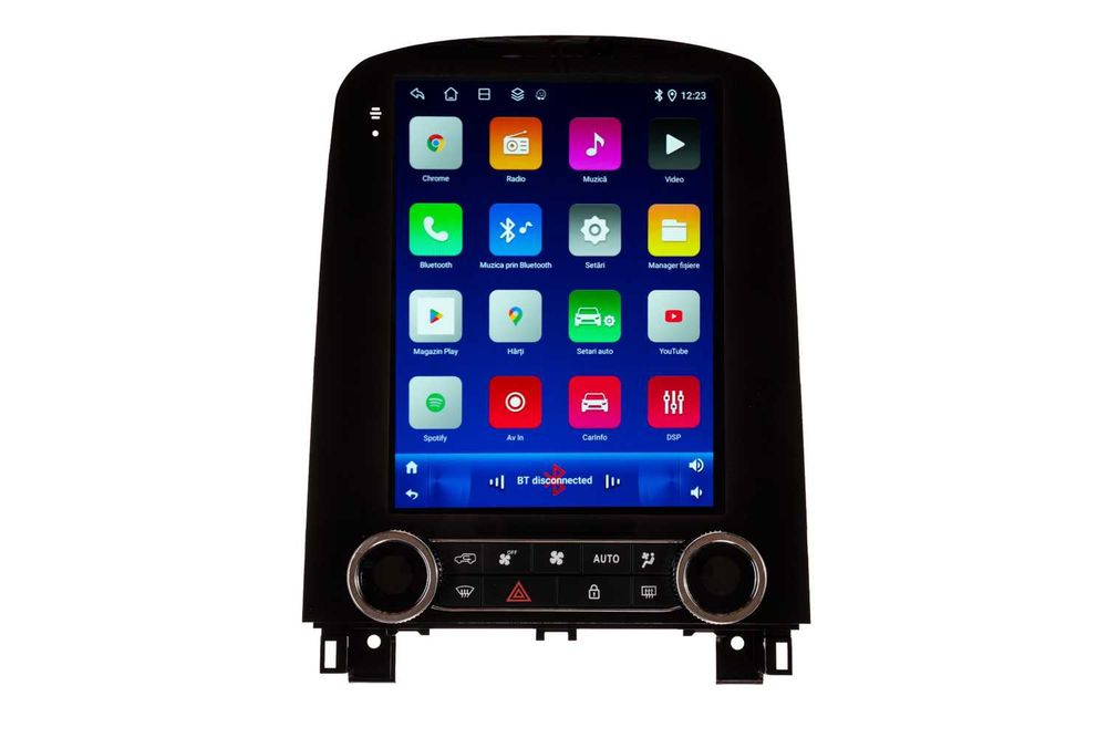 Navigatie Renault Scenic Tip Tesla Ecran Vertical , Carplay Wireless Android Auto + Camera