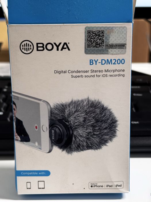 Микрофон за iPhone Boya by-dm200