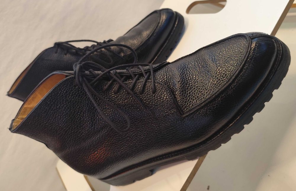 Ghete lace up 41 split toe Kalman Vibram piele naturala superioara