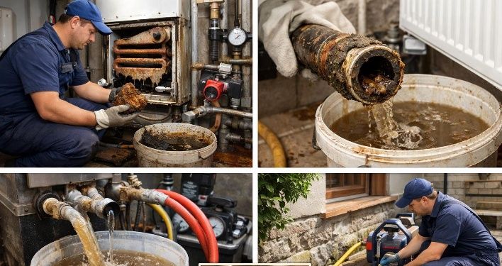 Промывка системы отопления