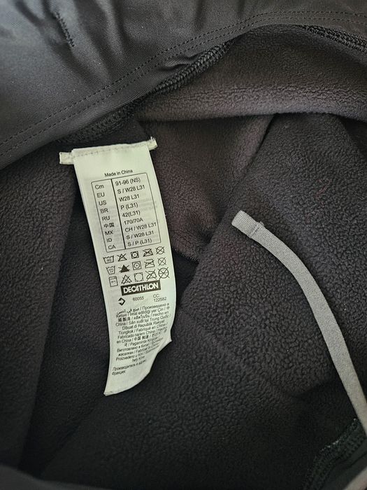 Pantaloni de iarna alergare drumetie schi Quechua S