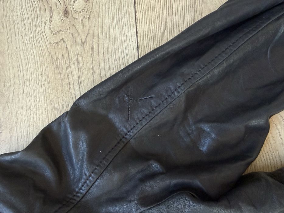 Geaca Piele Naturala SAMSOE & SAMSOE Krede Negru Barbati | Marime M