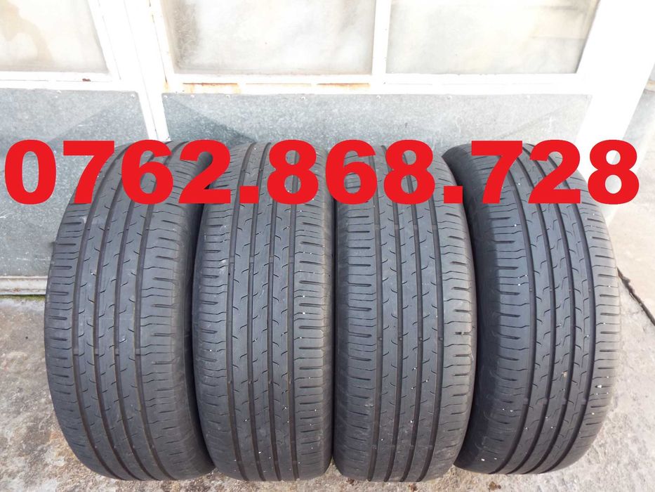 vand 4 anvelope de vara 205/55/17 continental ecocontact6 pret 800lei