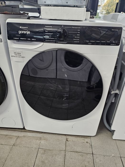 Masina de spalat Gorenje WPNA 84 SATSWIFI Slim 8kg 1400rpm Clasa A +Factura + 12 luni Garantie