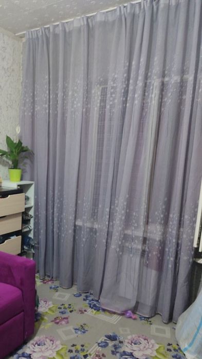 Продам тюль 6 метров с защиткой