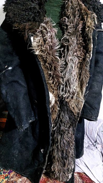 Кишги иссик шуба тулуп ичи жундан чупонлар учун