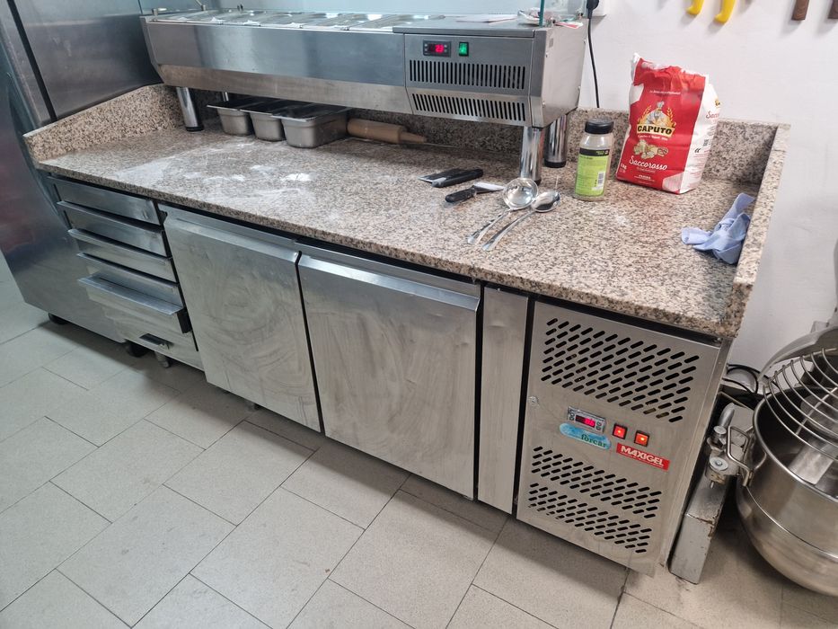 Masa rece inox , dulap frigorific inox,  masa frigorifica
