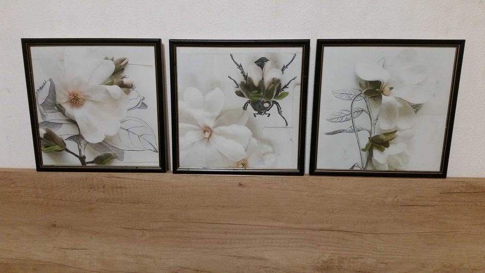 3 чудесни картини рисувани на платно.