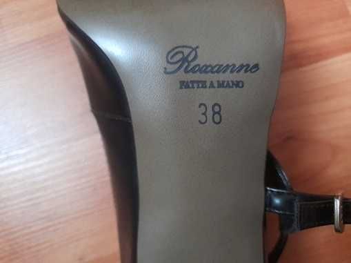 Pantofi Italia lucrati manual din piele naturala, marimea 38