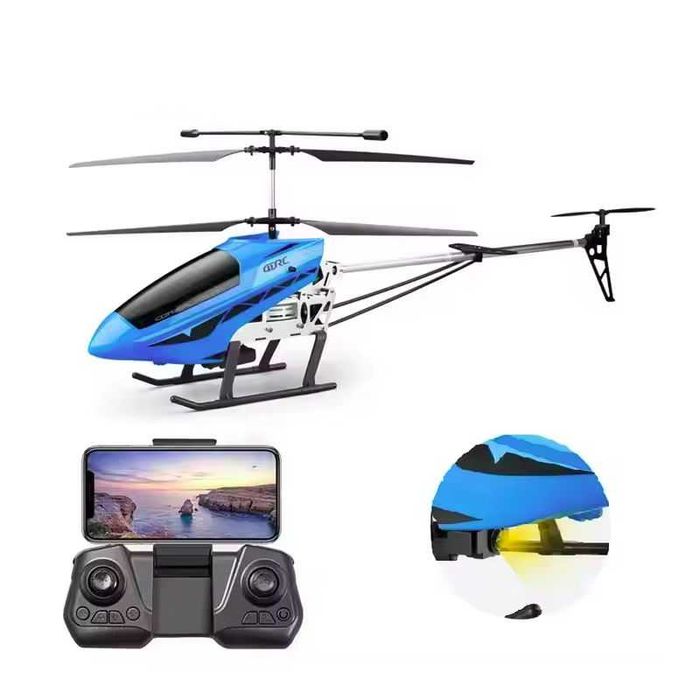 Хеликоптер с дистанционно управление Wifi FPV 3.5, Син