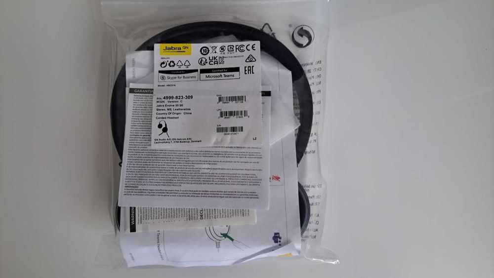 Casti cu microfon Jabra EVOLVE 20 MS Stereo Special Edition