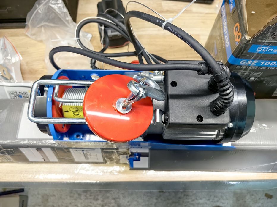 Електрически въжен телфер Gude GSZ 100/200