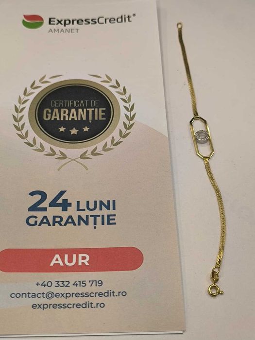 Bratara aur 18K 3,63gr (b.43983.1 Ag24)- Garantie 2 ani!