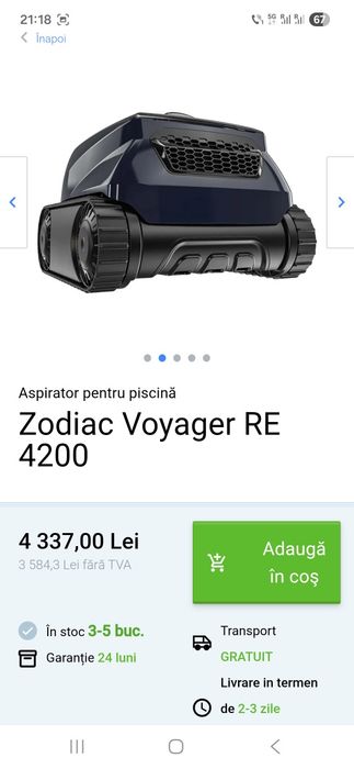 Roboti piscina Zodiac