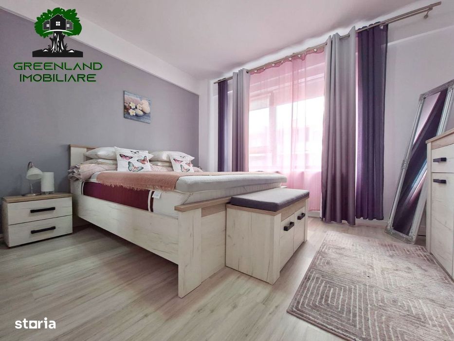 Apartament cu 2 camere, ETAJ 1, mobilat, BLOC NOU, Bucium