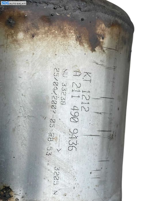 Catalizator Catalitic Converter Mercedes Clasa E Class E200 E220 2.2 CDI 2002 - 2009 Cod KT1212 A2114909436 A2114909136 [B4733]