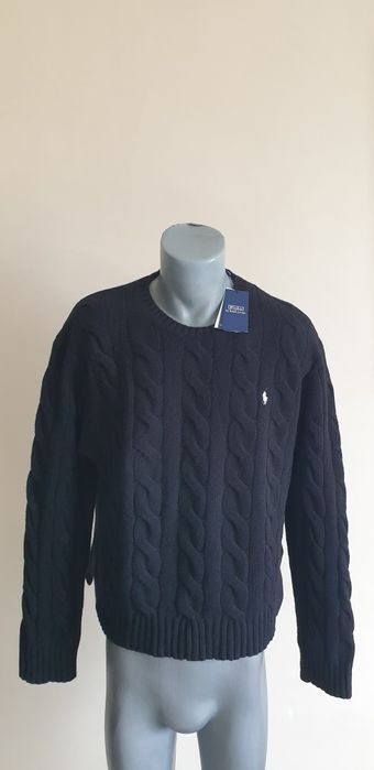POLO Ralph Lauren Cable Wool/Cashmere  XL НОВО ОРИГИНАЛ Дамски Пуловер