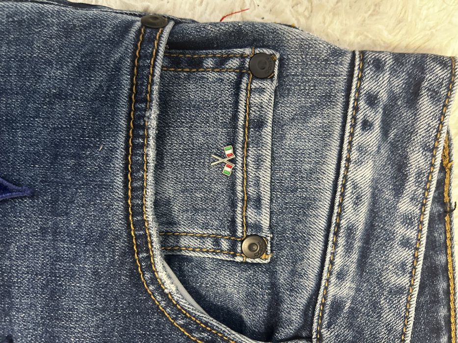 Blugi amicci albastri