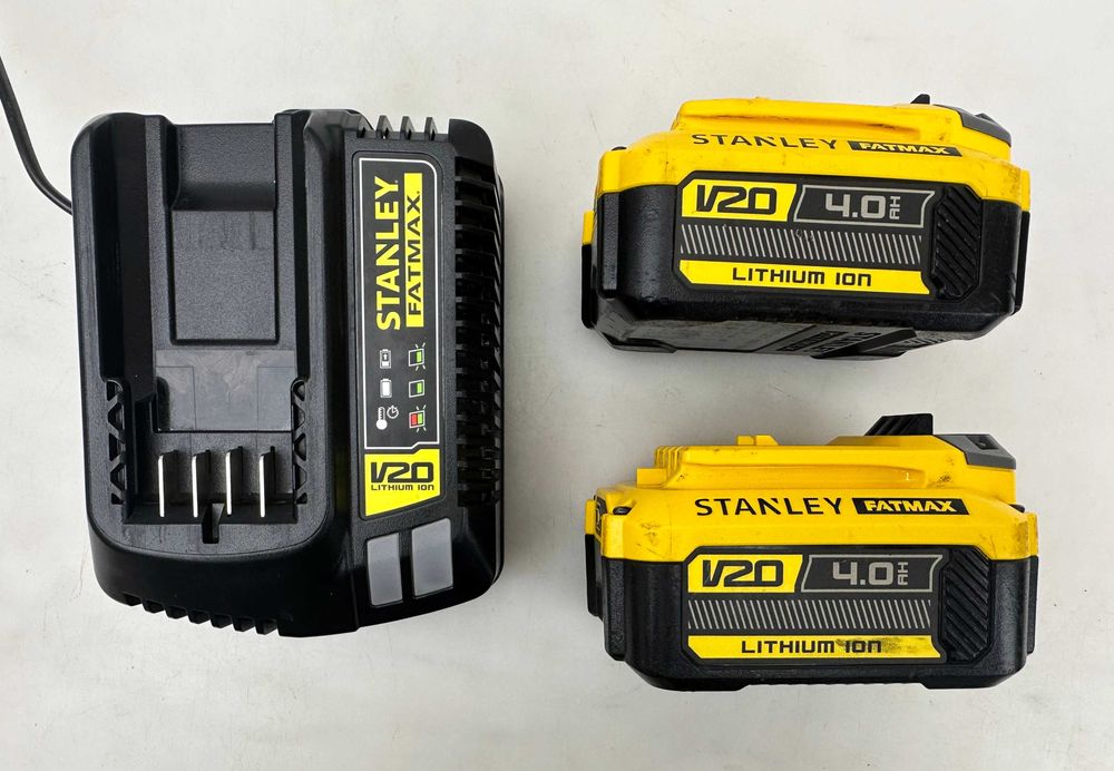 Stanley SFMCG700 - Безчетков ъглошлайф 2x18V 4.0Ah перфектен!