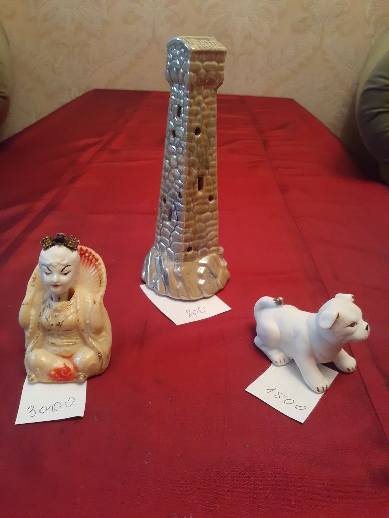Статуэтки СССР из фарфора,стекла,пластика: 1 000 тг ...