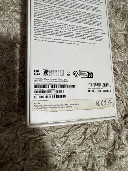 Iphone 14 pro max 256gb