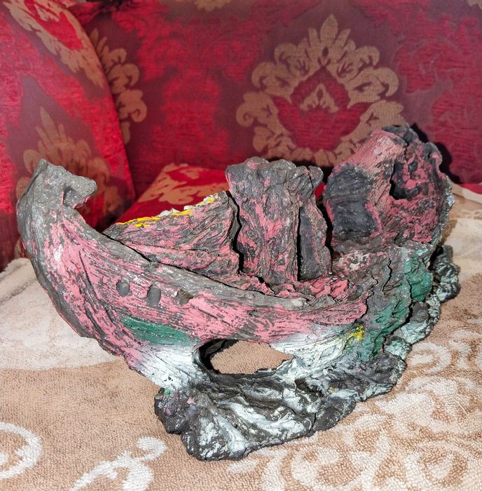 Корабль в аквариум 32 см