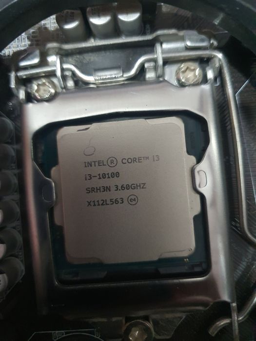 Материнской плата TG-H470G-lga1200, процессор i3-10100