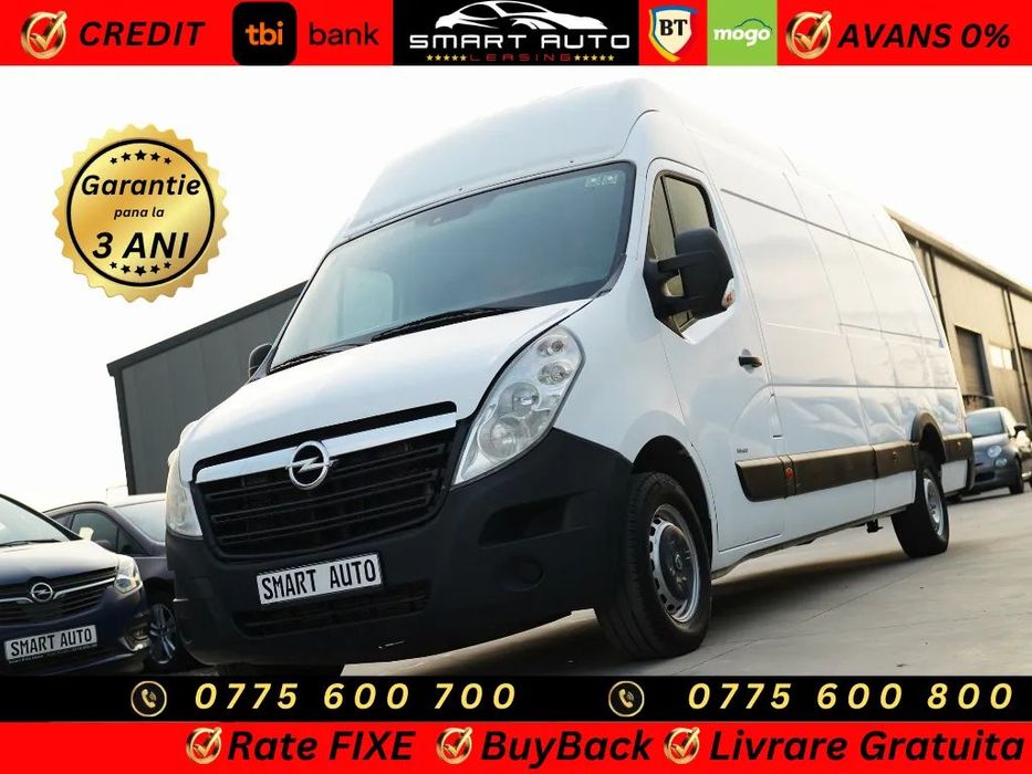 Opel Movano 2.3CDTI EURO6 L4H3 MAXI // 2019 // RATE FIXE // AVANS ZERO Opel Movano 2.3CDTI EURO6//2019//L4H3//Rate FIXE //Avans ZERO//