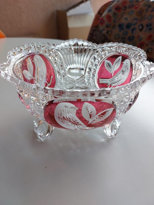 Fructiera din cristal