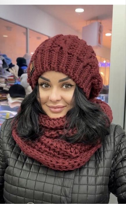 Шапка зимняя набор