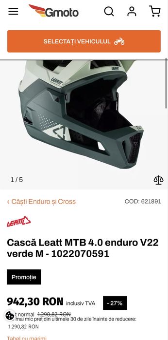 Vand casca mtb leatt 4.0