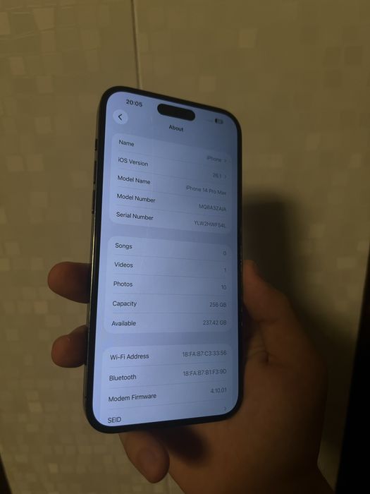 Iphone 14 pro max dual