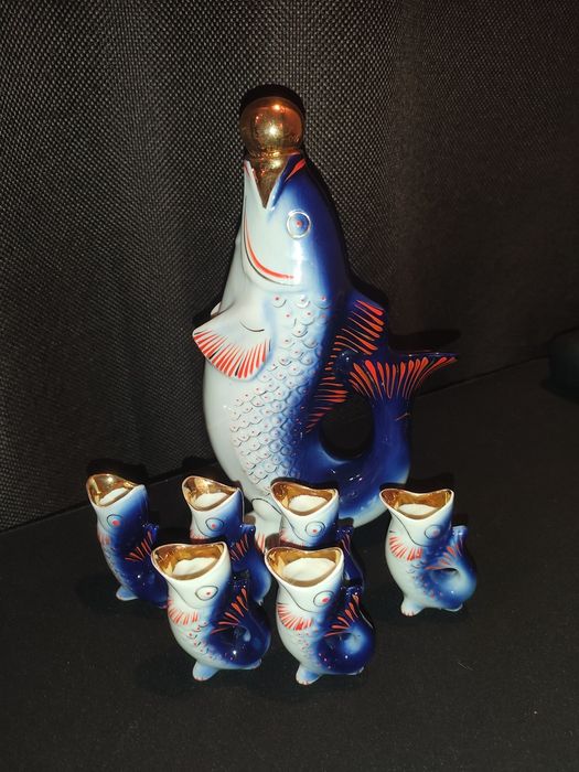 Ликёрный Набор Рыбки СССР