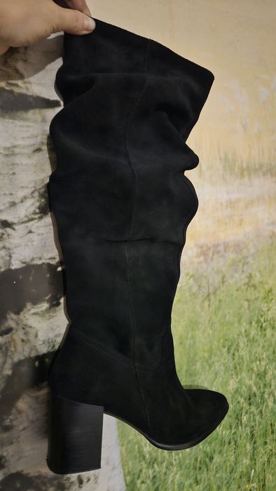 Cizme  toamna -iarna piele intoarsa