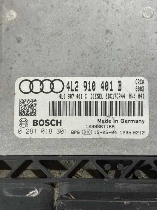 Audi Q7 3.0tdi 245 кс 2012 година моторен Компютър 4L2910401B