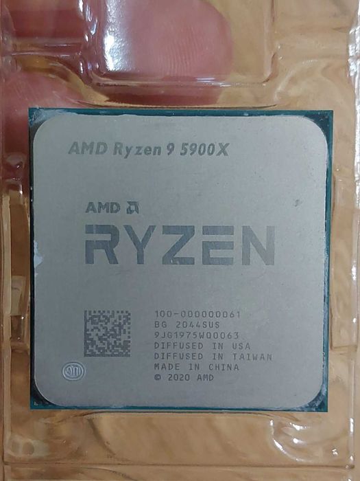 AMD Ryzen 9 5900X, 12-ядрен, АМ4