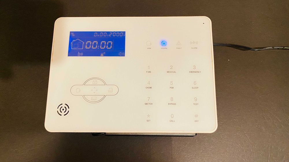 командно табло за алармена система