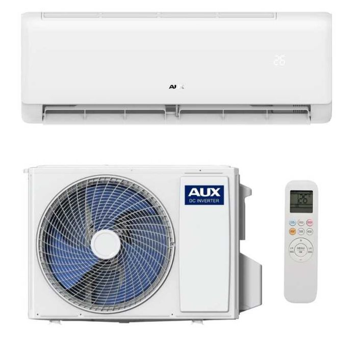 Aparat aer conditionat Aux Q Series, 9000 BTU, inverter, Wi-Fi, R32