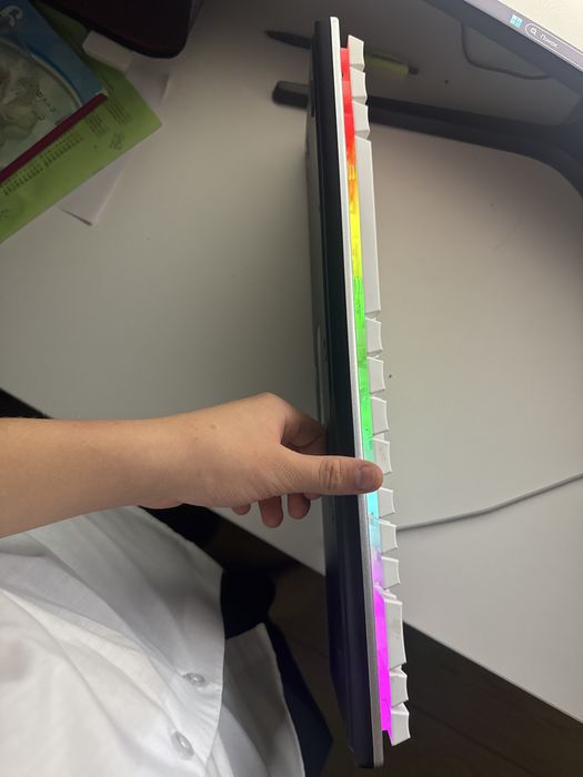 HP клавиатура мембранная RGB