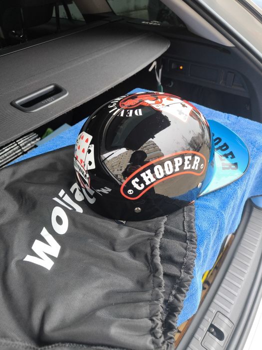 Casca moto chooper