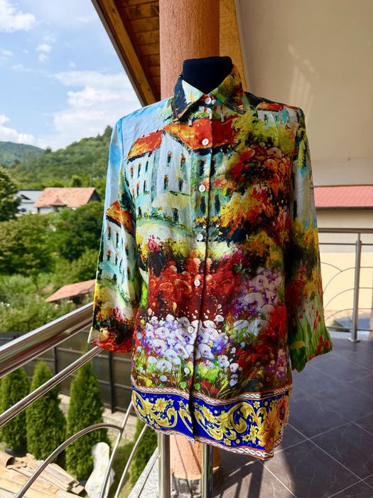 Camasa Dolce & Gabbana 100% mătase naturală