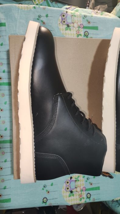 Леки и удобни мъжки боти от естествена кожа Bustagrip №45