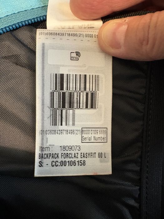 Rucsac FORCLAZ Easyfit 60l
