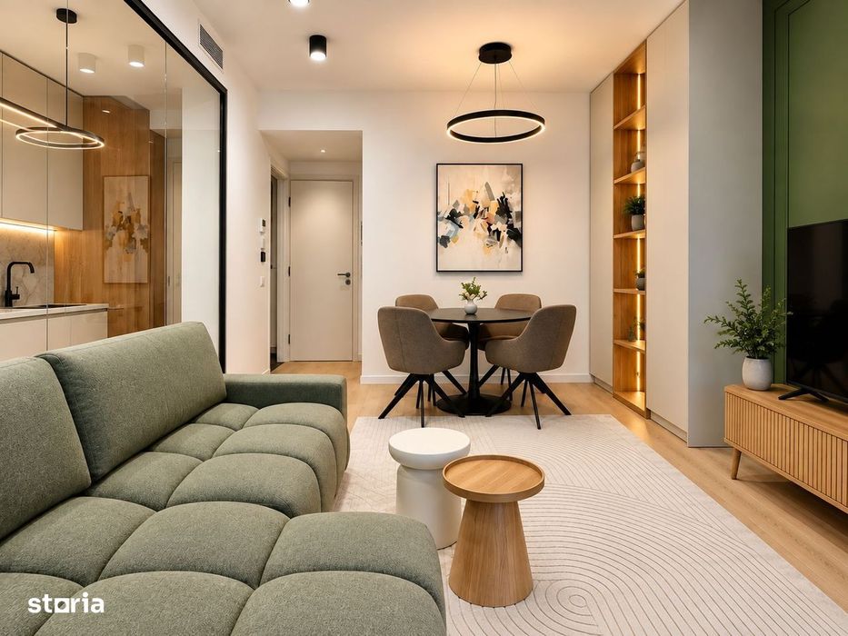 First Rental | Exclusive 2-Room Apartment | 52 sqm | Park View