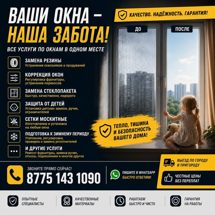 Ремонт пластиковых окон